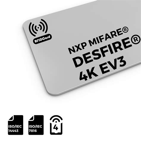 MIFARE DESFire EV3 ISO Card 4K 